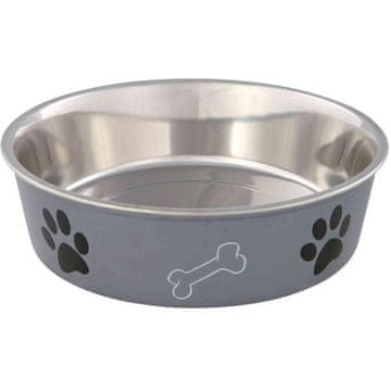 Trixie Posoda iz nerjavečega jekla za šapo + kost 2,0l / 23cm