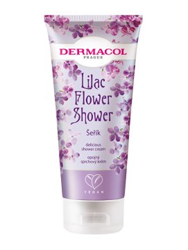Dermacol Krema za prhanje z lilakovim cvetjem (Delicious Shower Cream) 200 ml