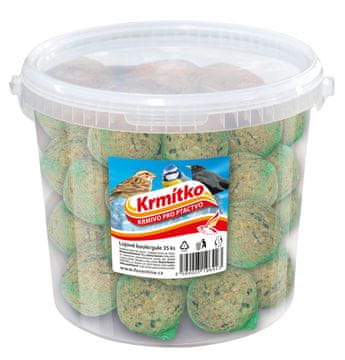 Kroglice s semeni 35 kosov vedro (35x90 g) z mrežo