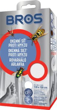 BROS mreža za okna bela 130x150cm