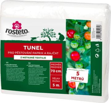 Neotex / Netkani tekstil Rosteto - tunel - bel 70 cm x 5 m