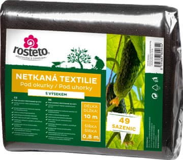 Neotex / Netkani tekstil Rosteto - črn 45g - širina kumare 0,8 x 10 m