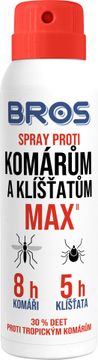 BROS - sprej (repelent) proti komarjem in klopom MAX 90 ml