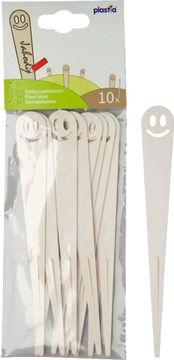 Plastia Imenica - Zemeljski črv slonova kost - 10 kosov