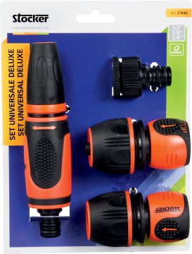 Stocker DeLuxe komplet pribora 1/2" 3/4" z evro obešalnikom