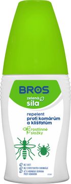 BROS Repelent GREEN POWER proti komarjem in klopom 50ml