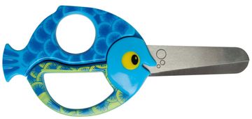 Fiskars Otroške škarje Živali 13 cm - Ribe 1003746 -