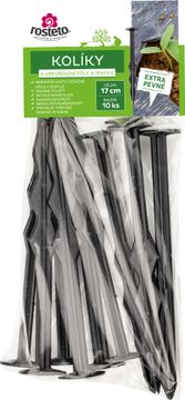 Rosteto Priponka za pritrditev folije - drevo 17 cm (komplet 10 kosov)