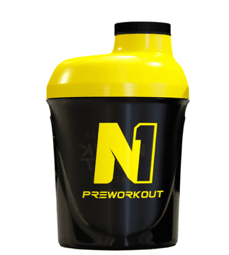 Nutrend šejker 300ml črn N1