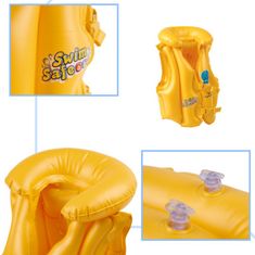 Bestway Bazenska šola Plavalni telovnik z zaponkami 51x46cm