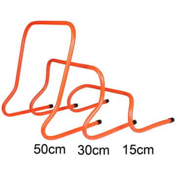 Merco Klasična plastična ovira oranžna višina/širina 30 cm