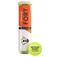Dunlop Teniške žogice Fort Clay Court, paket 4
