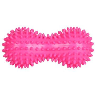 Dvojna masažna žogica roza različica 37204