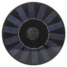 Merco Dvoriščna plavajoča sončna fontana barva črna