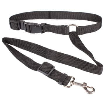 Varnostni pas Safer 2.0 za pse barva črna