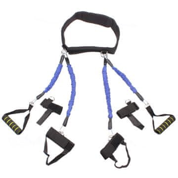 Merco Komplet boksarskih trakov za odpornost Rubber Blue Variant 40552