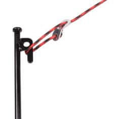 Merco Dvojno oko za zapenjanje šotorske vrvi srebrno Pakiranje po 1