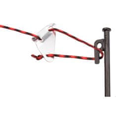 Merco Trikotnik 75 zaponka za šotorsko vrv srebrni paket 1 kos