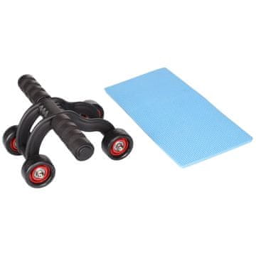 Merco AB Roller 4W fitnes valjček črn