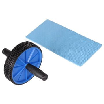 Merco AB Double Wheel Fitness Wheel Blue Pack of 1