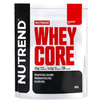 Nutrend Whey Core 900 g z okusom jagode