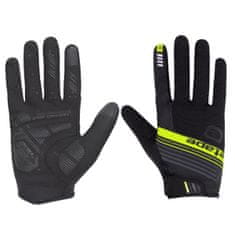 Etape Kolesarske rokavice Spring+ črno-rumena oblačila velikost M