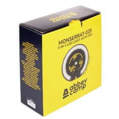 Abbey Camp Monserrat svetilka za kampiranje z ventilatorjem v paketu 1 kos