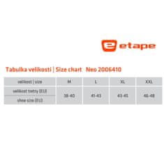 Etape Neo gamaše črne velikosti M