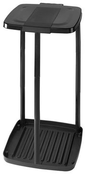 DEMA STOJALO ZA VREČKE ZA SMETI 34X31X67CM ČRNO