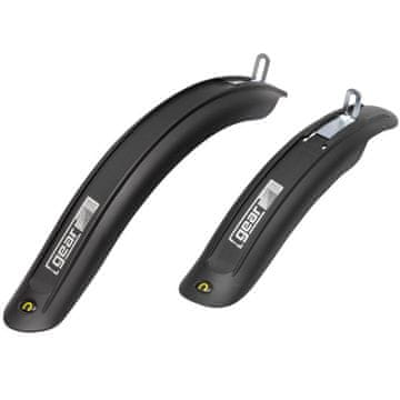 Gear 1.1 Set blatniki za kolo črni paket 1 par