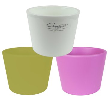 Embalaža 811 primrose mix 3 barve sijaj 11 cm /vanilija, erika, bambus/ - 6 kosov