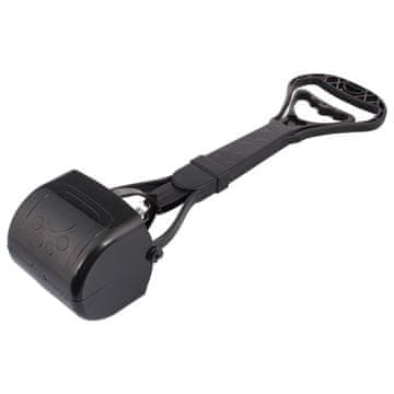 Merco Picker Dolgi zbiralnik pasjih iztrebkov črna različica 40015