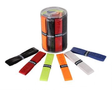 Merco Ekskluzivni ovitek overgrip tl. 0,6 mm / škatla 24 kosov mešane barve škatla 24 kosov