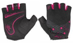 Etape Betty kolesarske rokavice črno-rožnate velikosti S