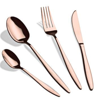 Berlingerhaus Komplet jedilnega pribora 24 kosov Rosegold Metallic Line BH-3062