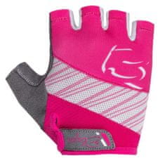 Etape Enostavne otroške kolesarske rokavice roza-bela oblačila velikosti 5-6