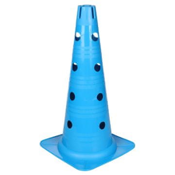 Merco Vario stožec z luknjami modri 46 cm pakiranje 1 kos