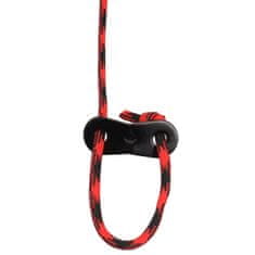 Merco Zaponka za šotorsko vrv z dvojnim očesom črna Pakiranje po 1