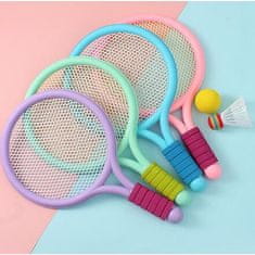 Merco Igre z loparjem in žogicami komplet loparjev z žogicami roza paket 1 komplet