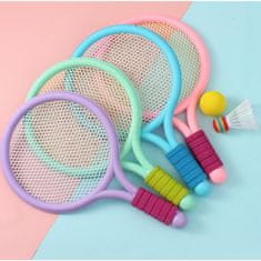 Merco Igre z loparjem in žogicami komplet loparjev z žogicami modro pakiranje 1 komplet