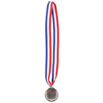 Merco Kovinska srebrna medalja s trakom v pakiranju 1 kos