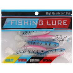 Merco Rubber Bait 12 gumijastih vab 5 kosov pakiranje 1 komplet