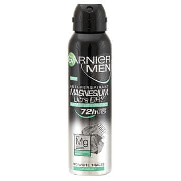 Garnier Antiperspirant za moške z magnezijem (Magnesium Ultra Dry) 150 ml