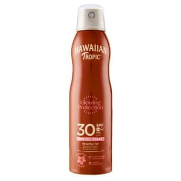 Hawaiian Tropic Suho olje za zaščito pred soncem SPF 30 zaščitno (suho olje v neprekinjenem razpršilu) 180 ml