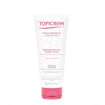 Topicrem Nežen piling za telo za občutljivo kožo (Gentle Scrub) 200 ml