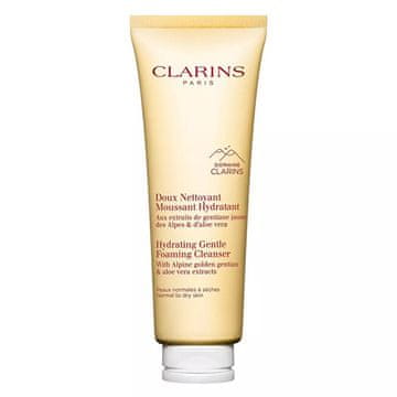 Clarins Hidratantno nežno peneče čistilno sredstvo za normalno do suho kožo 125 ml