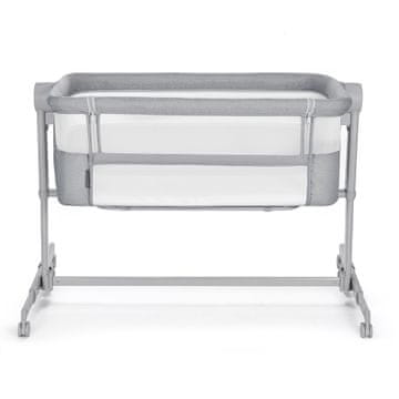 Kinderkraft Nestee Up 2 posteljica 2v1, siva