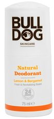 Bulldog Naravni dezodorant kroglica (naravni dezodorant Lemon & Bergamot, svež in poživljajoč vonj) 75 ml