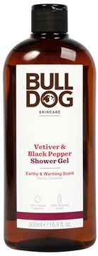 Bulldog Gel za prhanje z vetiverjem in črnim poprom 500 ml