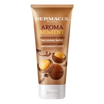 Dermacol Aroma Moment losjon za telo Macadamia Truffle (Delicious Body Lotion) 200 ml